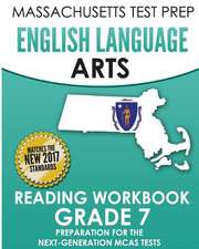 Massachusetts Test Prep English Language Arts Reading Workbook Grade 7