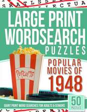 Large Print Wordsearches Puzzles Popular Movies of 1948