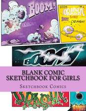 Blank Comic Sketchbook for Girls