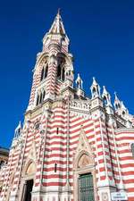 View of El Carmen Cathedral in Bogota Colombia Journal