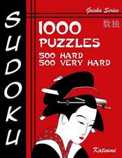 Sudoku 1,000 Puzzles, 500 Hard & 500 Very Hard