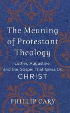 MEANING OF PROTESTANT THEOLOGY