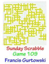 Sunday Scrabble Game 109