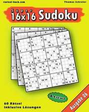 Leichte 16x16 Super-Sudoku Ausgabe 06