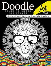 Doodle Coloring Books for Adults Art Vol.2