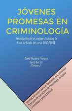 Jovenes Promesas En Criminologia