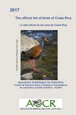 The Official List of Birds of Costa Rica