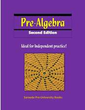 Pre-Algebra Second Edition