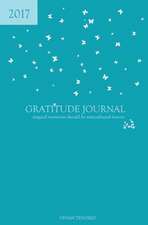 2017 Gratitude Journal - Bahamas Blue