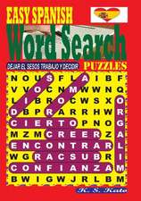 Easy Spanish Word Search Puzzles