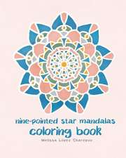 Nine-Pointed Star Mandalas, Coloring Book