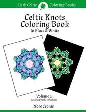 Celtic Knots Coloring Book in Black & White