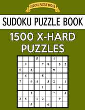 Sudoku Puzzle Book, 1,500 Extra Hard Puzzles