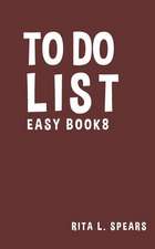 To Do List Easy Book8