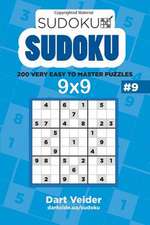 Sudoku Numbrix - 200 Very Easy to Master Puzzles 9x9 (Volume 9)