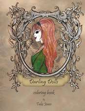 Darling Dolls Coloring Book