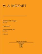 W. A. Mozart. Sonata in C Major Kv 330