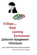 15 Steps to a Great Learning Environment