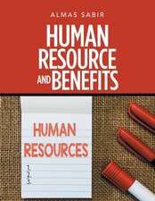 Human Resource and Benefits