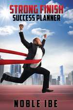 Strong Finish Success Planner