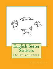 English Setter Stickers