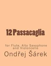 12 Passacaglia for Flute, Alto Saxophone and Violoncello