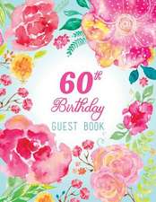 60th Birthday Guest Book