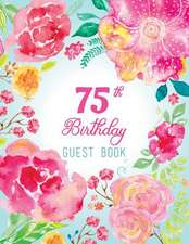 75th Birthday Guest Book