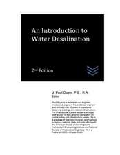 An Introduction to Water Desalination