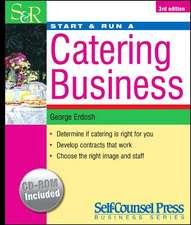 Start & Run a Catering Business [With CD-ROM]