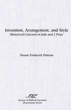 Invention, Arrangement, and Style