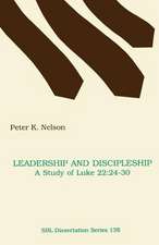 Leadership and Discipleship