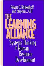 The Learning Alliance – Systems Thinking in Human Resource Development