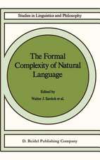 The Formal Complexity of Natural Language