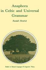 Anaphora in Celtic and Universal Grammar