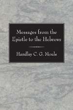 Messages from the Epistle to the Hebrews