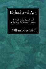 Ephod and Ark