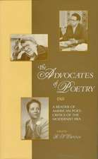 The Advocates of Poetry