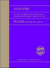 Analysis of 1997 coordinated portfolio investment survey results and plans for the 2001 survey