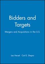 Bidders and Targets – Mergers and Acquisitions in the U.S.