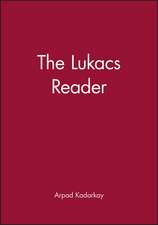 The Lukacs Reader