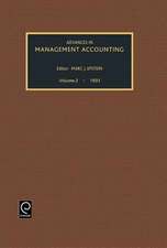 Advances in Management Accounting