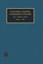 Cultural Studies – A Research Annual