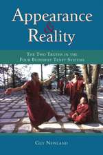 Appearance and Reality: The Two Truths in the Four Buddhist Tenet Systems