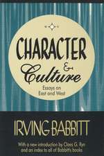 Character & Culture: Essays on East and West