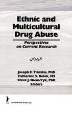 Ethnic and Multicultural Drug Abuse: Perspectives on Current Research