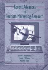 Recent Advances in Tourism Marketing Research