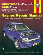 Chevrolet TrailBlazer, TrailBlazer EXT, GMC Envoy, GMC Envoy XL, Oldsmobile Bravada & Buick Rainier with 4.2L, 5.3L V8 or 6.0L V8 engines (2002 –2009)