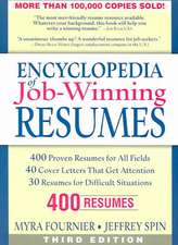 Encyclopedia of Job-Winning Resumes