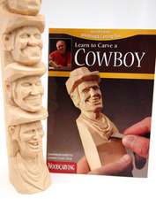 Cowboy Study Stick Kit (Learn to Carve Faces with Harold Enlow)